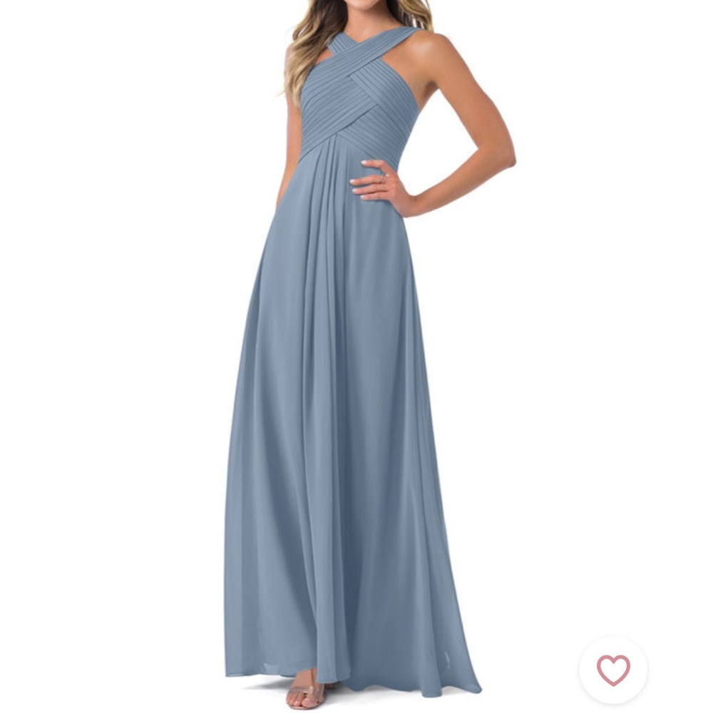 Azazie Kaleigh Dusty Blue A6